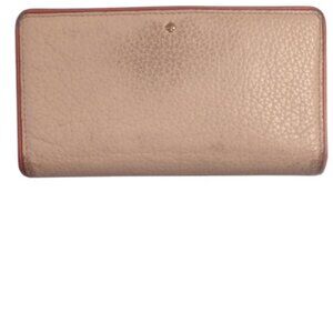 kate spade cream leather wallet - needs to be painted